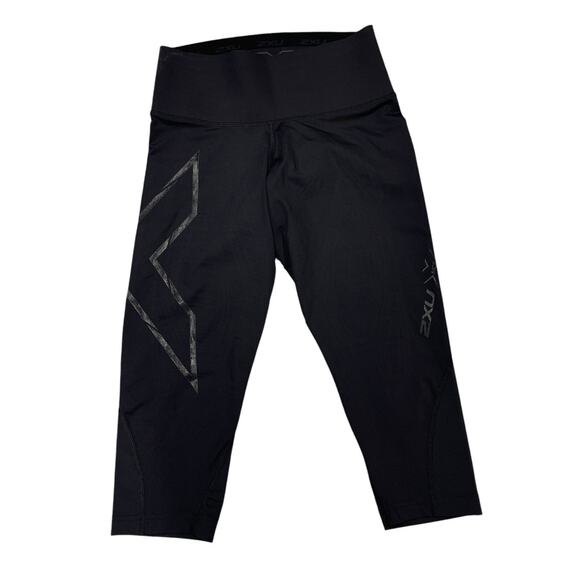 ZXU Crop Pant Black XS Compression Sculpt - Picture 1 of 8